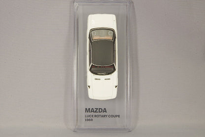 [ Back-order ] ENIF ENIF0060 1:43 Mazda Luce Rotary Coupe 1969 Iger White w/Leather Top