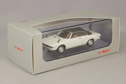 [ Back-order ] ENIF ENIF0060 1:43 Mazda Luce Rotary Coupe 1969 Iger White w/Leather Top