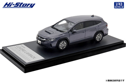[ Back-order ] Hi-Story HS502AG 1:43 SUBARU LEVORG LAYBACK Limited EX 2024 Asteroid Gray Pearl resin model car