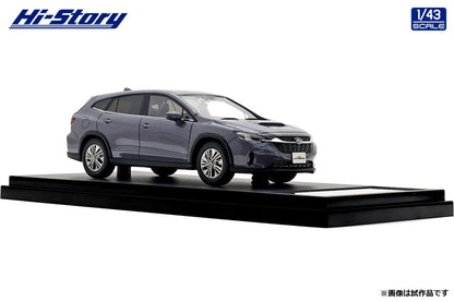 [ Back-order ] Hi-Story HS502AG 1:43 SUBARU LEVORG LAYBACK Limited EX 2024 Asteroid Gray Pearl resin model car
