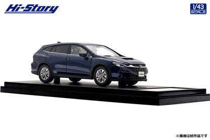 [ Back-order ] Hi-Story HS502BL 1:43 SUBARU LEVORG LAYBACK Limited EX 2024 Sapphire Blue Pearl resin model car