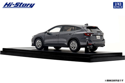 [ Back-order ] Hi-Story HS502GY 1:43 SUBARU LEVORG LAYBACK Limited EX 2024 Magnetite Gray Metallic resin model car