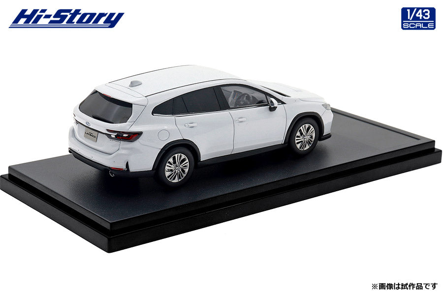 [ Back-order ] Hi-Story HS502WH 1:43 SUBARU LEVORG LAYBACK Limited EX 2024 Ceramic White resin model car