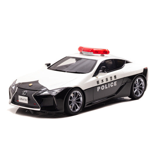 [ Back-order ] RAI'S H7182002 1:18 Lexus LC500 (URZ100) 2020 Tochigi Prefectural Police Traffic Department Traffic Riot Police Vehicle