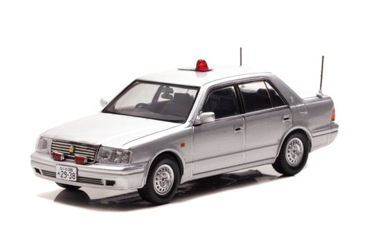 [ Back-order ] RAI'S H7430004 1:43 Toyota Crown (JZS155Z) 2000 Osaka Traffic Police Force (Masked Silver)