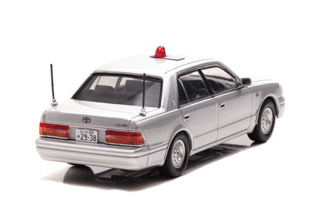 [ Back-order ] RAI'S H7430004 1:43 Toyota Crown (JZS155Z) 2000 Osaka Traffic Police Force (Masked Silver)