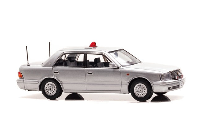 [ Back-order ] RAI'S H7430004 1:43 Toyota Crown (JZS155Z) 2000 Osaka Traffic Police Force (Masked Silver)