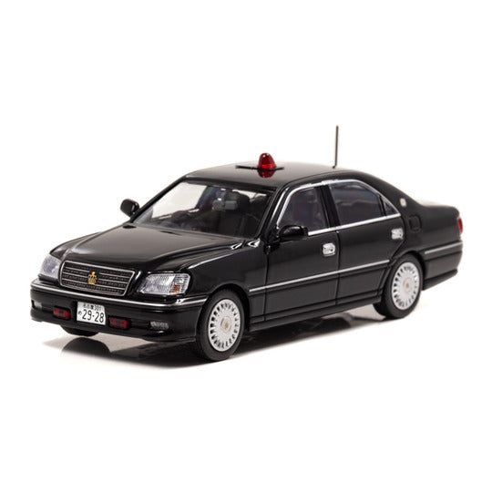 [ Back-order ] RAI'S H7430411 1:43 Toyota Crown (JZS175) 2004 Aichi Prefectural Police Traffic Department Traffic Riot Police Vehicle (Masked Black)