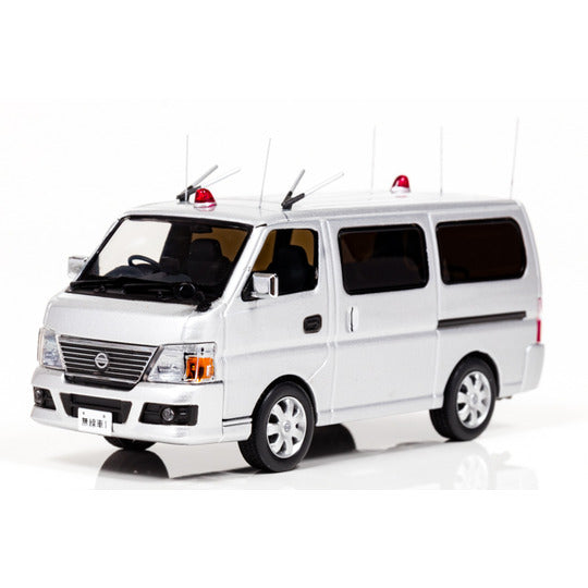 [ Back-order ] RAI'S H7431203 1:43 Nissan Caravan (E25) 2012 Police Headquarters Security Department Radio Vehicle (Silver)