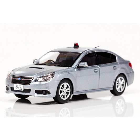 [ Back-order ] RAI'S H7431407 1:43 Subaru Legacy B4 2.5GT 2014 Kochi Prefectural Police Traffic Department Traffic Riot Police Vehicle (Masked Silver)