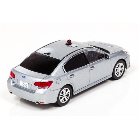 [ Back-order ] RAI'S H7431407 1:43 Subaru Legacy B4 2.5GT 2014 Kochi Prefectural Police Traffic Department Traffic Riot Police Vehicle (Masked Silver)