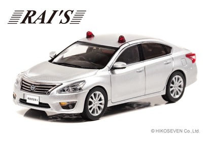 [ Back-order ] RAI'S H7431604 1:43 Nissan Teana XE L33 2016 Police Headquarters Criminal Investigation Department Mobile Investigation Unit Vehicle Silver 2-Headlight Version model car