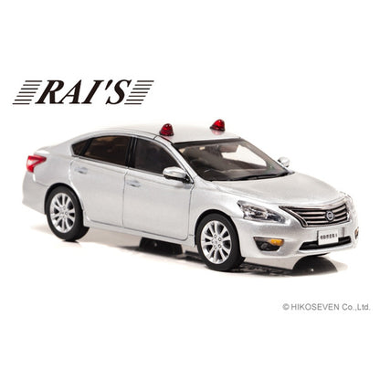 [ Back-order ] RAI'S H7431604 1:43 Nissan Teana XE L33 2016 Police Headquarters Criminal Investigation Department Mobile Investigation Unit Vehicle Silver 2-Headlight Version model car