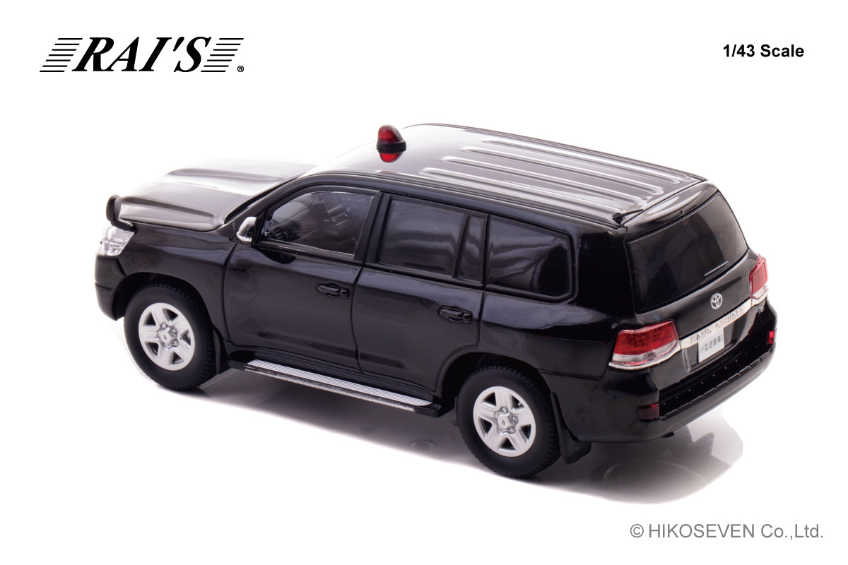 [ Back-order ] RAI'S H7431714 1:43 Toyota Land Cruiser GX URJ202 2017 Police Headquarters Security Department Mobile Unit Small Guerrilla Vehicle model car