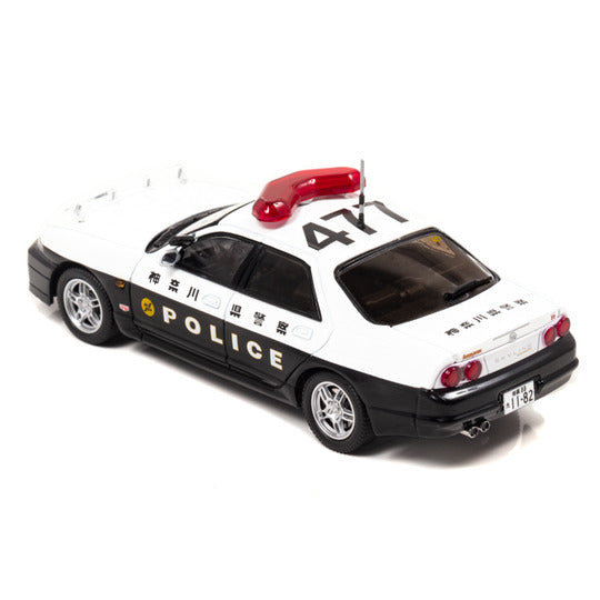 [ Back-order ] RAI'S H7431802 1:43 Nissan Skyline GT-R AUTECH VERSION 2018 Kanagawa Prefectural Police Traffic Department Traffic Riot Police Vehicle (477)