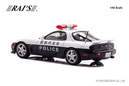 [ Back-order ] RAI'S H7431912 1:43 Mazda RX-7 Type RS FD3S 2019 Niigata Prefectural Police Traffic Department Mobile Traffic Unit Vehicle 355 model car
