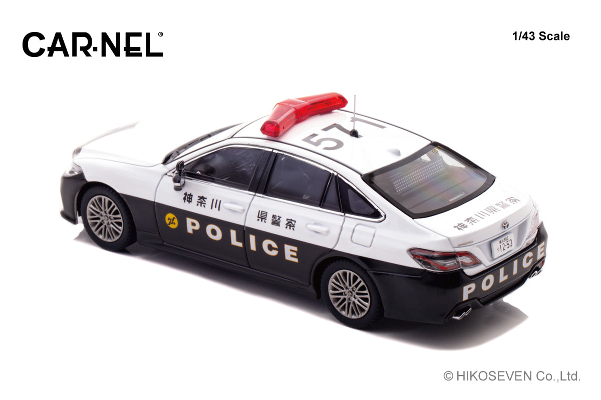 [ Back-order ] RAI'S H7432307 1:43 Toyota Crown Hybrid AZSH21 2023 Kanagawa Prefectural Police Highway Traffic Police Unit Vehicle 571 model car