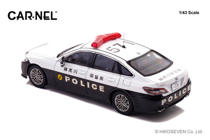 [ Back-order ] RAI'S H7432307 1:43 Toyota Crown Hybrid AZSH21 2023 Kanagawa Prefectural Police Highway Traffic Police Unit Vehicle 571 model car