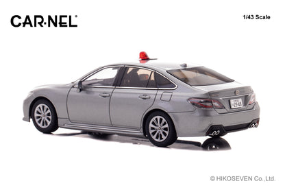 [ Back-order ] RAI'S H7432308 1:43 Toyota Crown ARS220 2023 Hokkaido Prefectural Police Traffic Department Mobile Traffic Unit Vehicle Undercover Gray model car