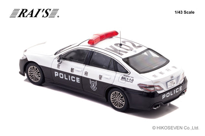 [ Back-order ] RAI'S H7432402 1:43 Toyota Crown Hybrid AZSH21 2024 Kyoto Prefectural Police Traffic Department Mobile Traffic Unit Vehicle K02 model car