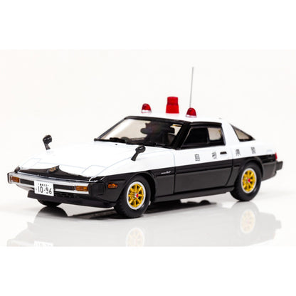 [ Back-order ] RAI'S H7437901 1:43 Mazda Savanna RX-7 (SA22C) 1979 Shimane Prefectural Police Traffic Department Traffic Riot Police Vehicle