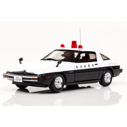 [ Back-order ] RAI'S H7437902 1:43 Mazda Savanna RX-7 (SA22C) 1979 Akita Prefectural Police Traffic Department Traffic Riot Police Vehicle