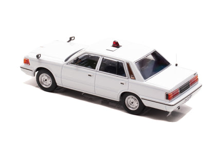 [ Back-order ] RAI'S H7438502 1:43 Nissan Cedric (YPY30 modified) 1985 Kanagawa Prefectural Police Highway Traffic Police Corps vehicle (masked white)