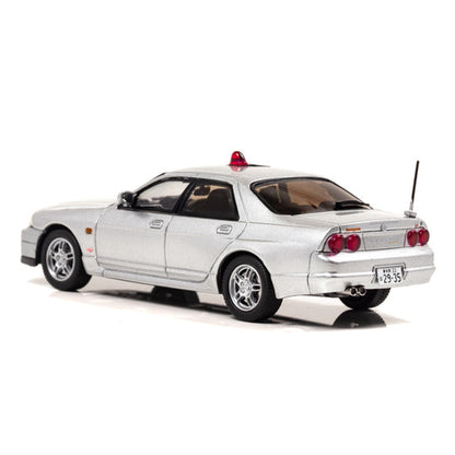 [ Back-order ] RAI'S H7439804 1:43 Nissan Skyline GT-R AUTECH VERSION 1998 Saitama Prefectural Police Expressway Traffic Police Force Vehicle (Masked Silver)