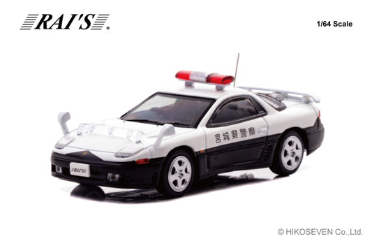 [ Back-order ] RAI'S H7640024 1:64 Mitsubishi GTO Twin Turbo Highway Patrol Vehicle model car