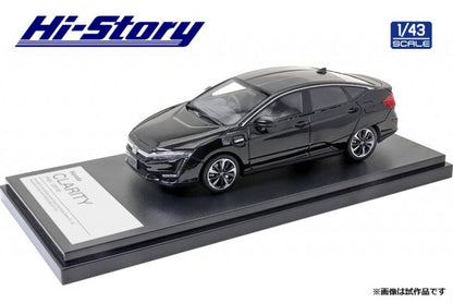 [Back-order] Hi-story HS300BK 1:43 Honda CLARITY PHEV 2019 Crystal Black Pearl Resin