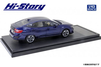 [Back-order] Hi-story HS300BL 1:43 Honda CLARITY PHEV 2019 Cobalt Blue Pearl Resin