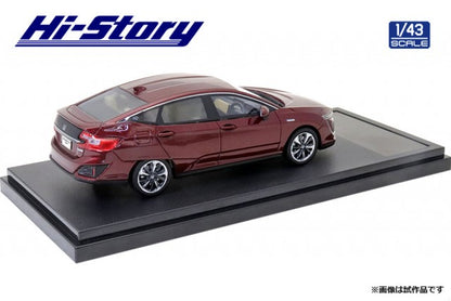 [Back-order] Hi-story HS300RE 1:43 Honda CLARITY PHEV 2019 Premium Deep Rosso Pearl Resin