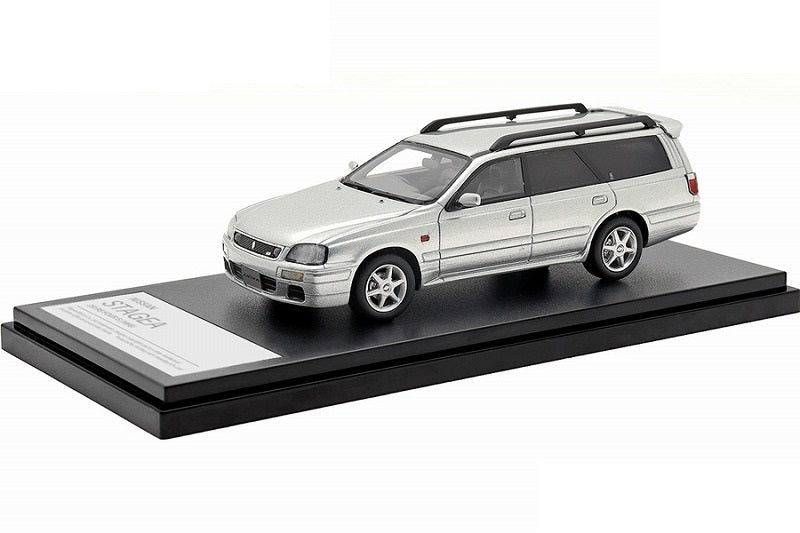 [ Back-order ] Hi-Story HS381SL 1:43 Nissan STAGEA 25T RS Four S (1998) Sonic Silver Resin