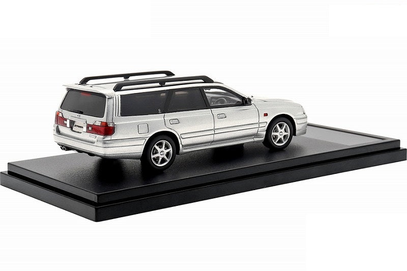 [ Back-order ] Hi-Story HS381SL 1:43 Nissan STAGEA 25T RS Four S (1998) Sonic Silver Resin