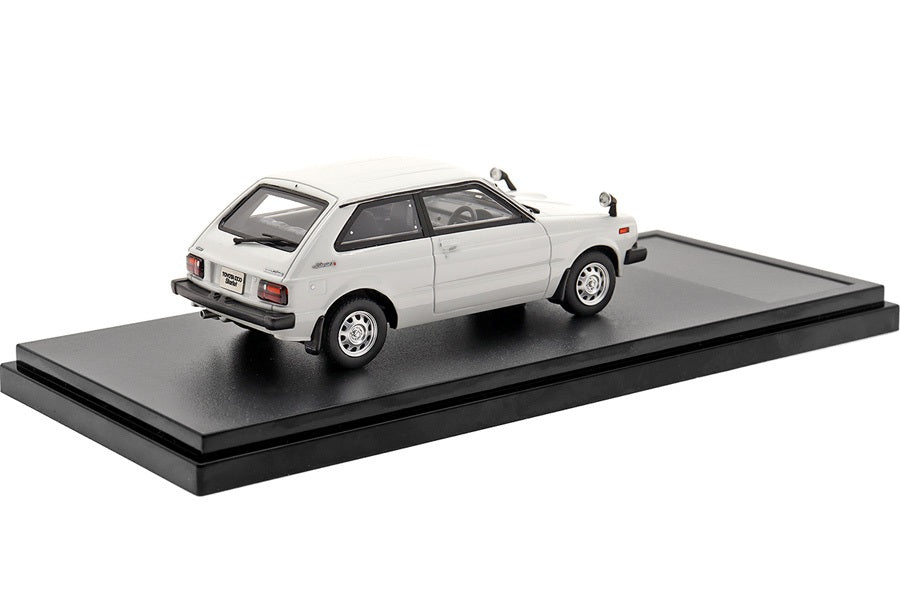 [ Back-order ] Hi-Story HS387WH 1:43 Toyota STARLET S (1978) White Resin