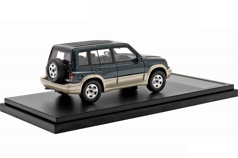 [ Back-order ] Hi-Story HS393GR 1:43 Suzuki ESCUDO NOMADE V6-2000 (1994) Dark Turquoise Green Metallic Resin