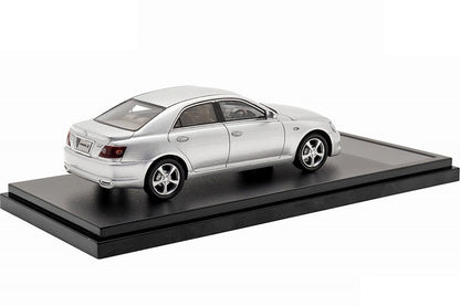 [ Back-order ] Hi-Story HS395SL 1:43 Toyota MARK X 300G Premium (2004) Silver Metallic Resin