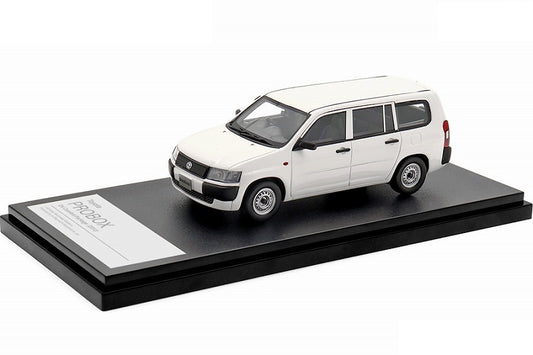 [ Back-order ] Hi-Story HS400WH 1:43 Toyota PROBOX DX Comfort Package (2010) White Resin