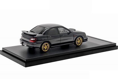 [ Back-order ] Hi-Story HS401BK 1:43 Subaru IMPREZA WRX Sti (2001) Midnight Black Mica Resin