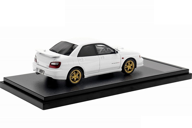 [ Back-order ] Hi-Story HS401WH 1:43 Subaru IMPREZA WRX Sti (2001) Pure White Resin