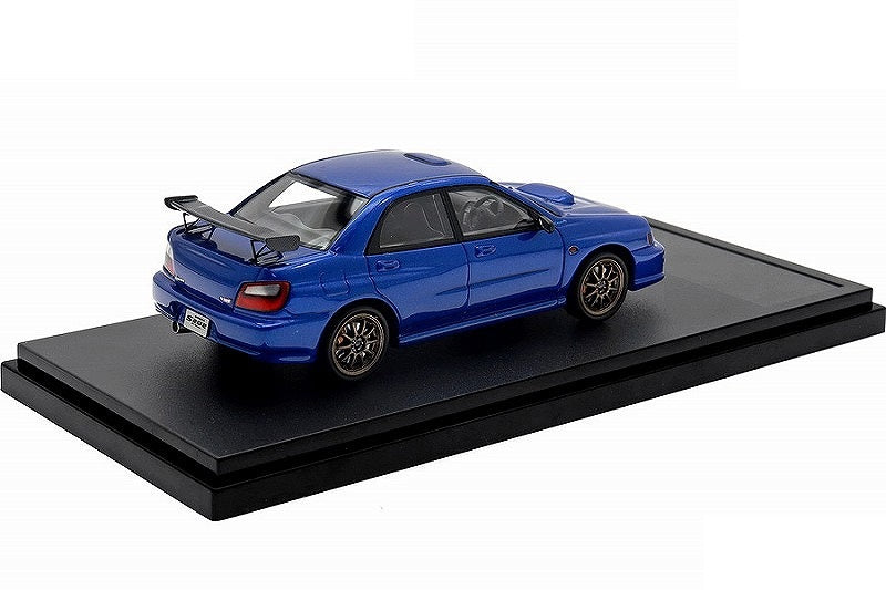 [ Back-order ] Hi-Story HS402BL 1:43 Subaru IMPREZA S202 STi Version (2002) WR Blue Mica Resin