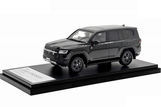 [ Back-order ] Hi-Story HS408BK 1:43 Toyota Land Cruiser GR Sport (2021) Black Resin