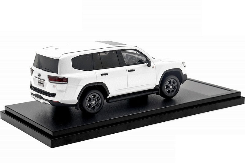 [ Back-order ] Hi-Story HS408WH 1:43 Toyota Land Cruiser GR Sport (2021) Precious White Pearl Resin