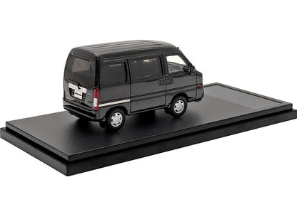 [ Back-order ] Hi-Story HS410BK 1:43 Subaru SAMBAR VAN Dias (2011) Obsidian Black Pearl Resin