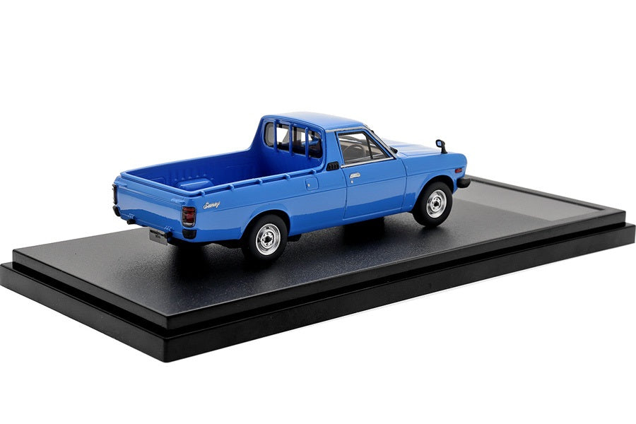 [ Back-order ] Hi-Story HS418BL 1:43 DATSUN SUNNY TRUCK Long Body Deluxe (1979) Blue Resin