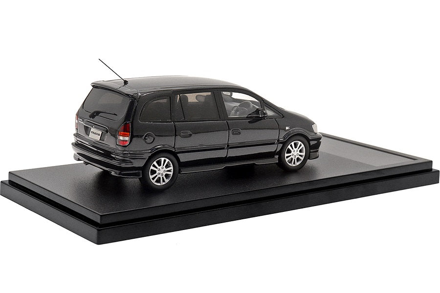 [ Back-order ] Hi-Story HS419BK 1:43 Subaru TRAVIQ S-Package (2001) Charcoal Black Mica Resin