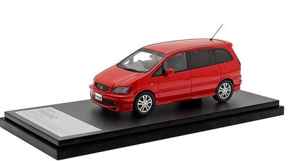 [ Back-order ] Hi-Story HS419RE 1:43 Subaru TRAVIQ S-Package (2001) Magma Red Resin