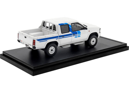 [ Back-order ] Hi-Story HS422WH 1:43 Nissan Datsun 4WD Double Cab AD (1985) White Resin