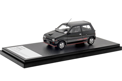 [ Back-order ] Hi-Story HS423BK 1:43 DAIHATSU MIRA Turbo TR-XX (1985) Black Metallic Resin