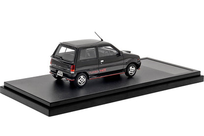 [ Back-order ] Hi-Story HS423BK 1:43 DAIHATSU MIRA Turbo TR-XX (1985) Black Metallic Resin